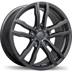 Replika – R200 – Gunmetal – 18″x8.5″ 42mm – All weather Wheels – R200-1885-12MN+42C741